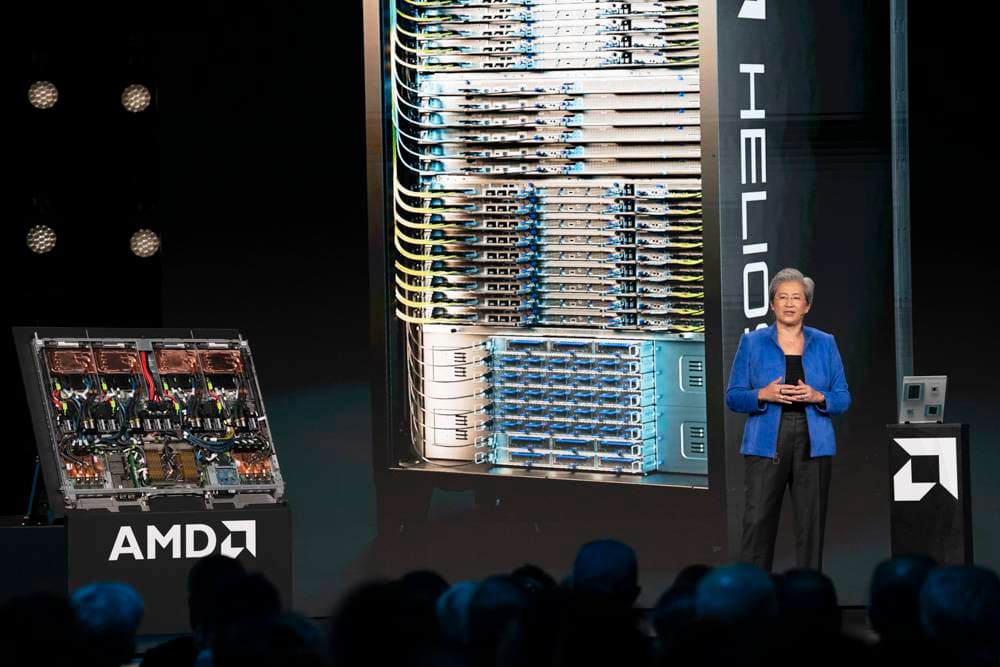AMD, 헬리오스 서버랙으로 '풀스택 인프라' 사업에 시동